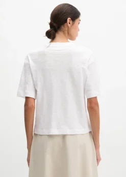 DfC T-Shirt regular aus Slub-Jersey