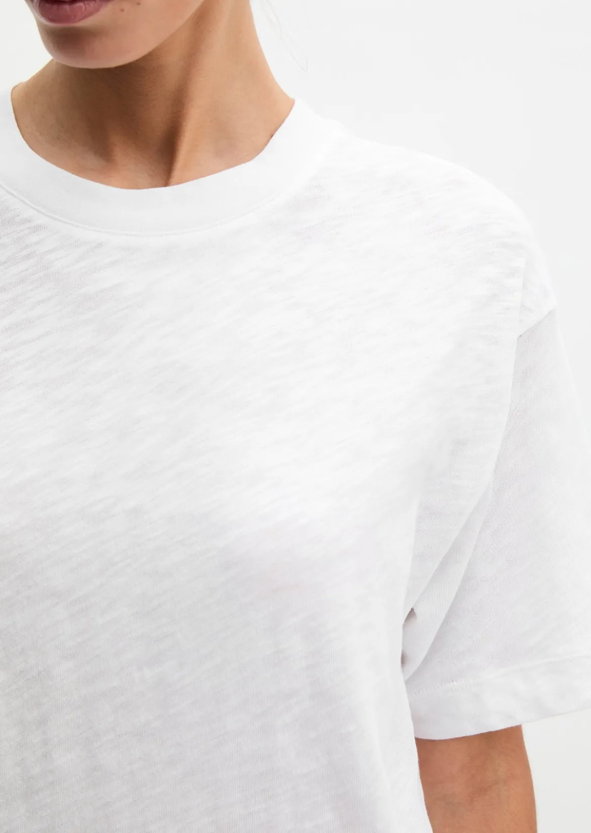 DfC T-Shirt regular aus Slub-Jersey