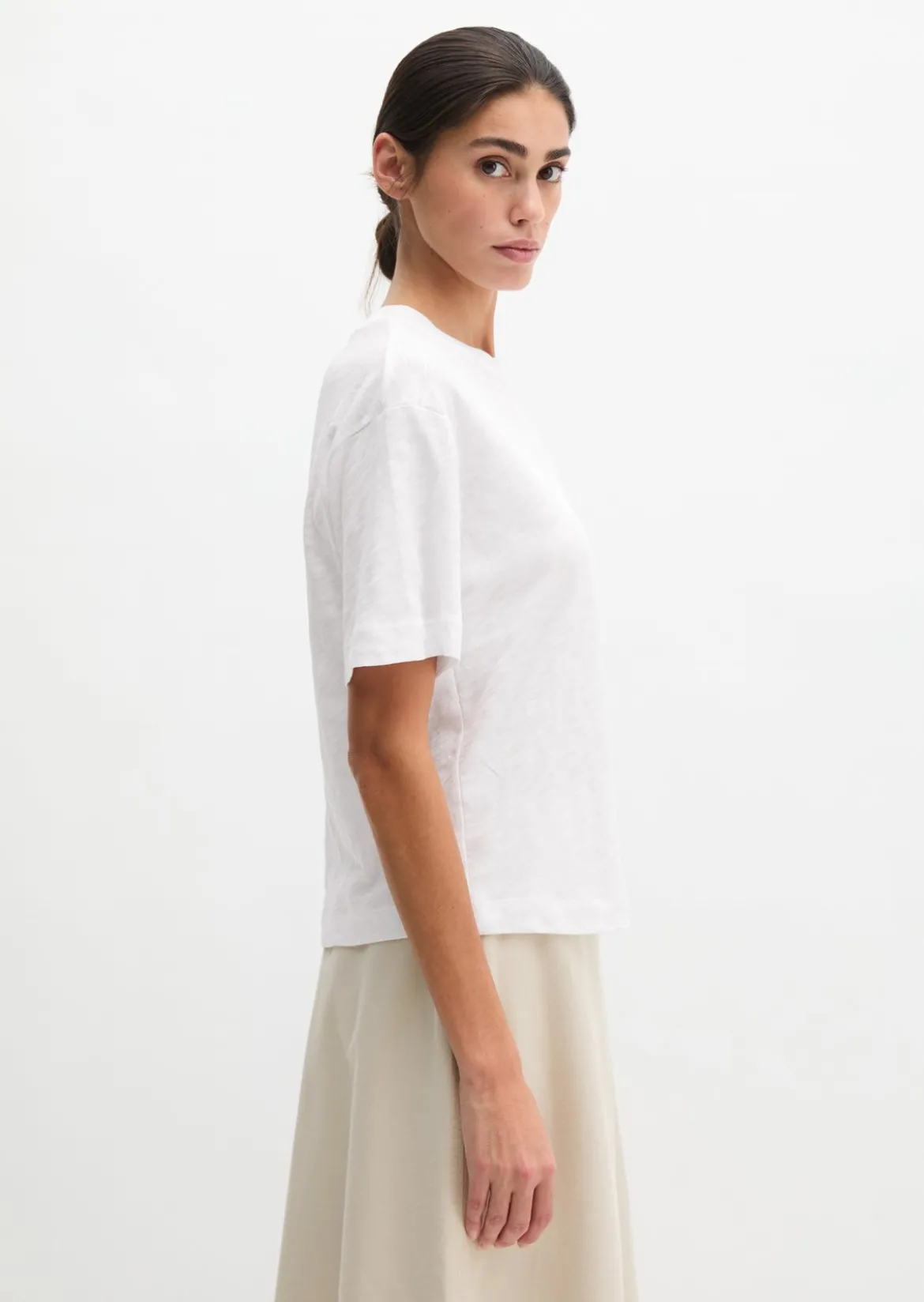 DfC T-Shirt regular aus Slub-Jersey