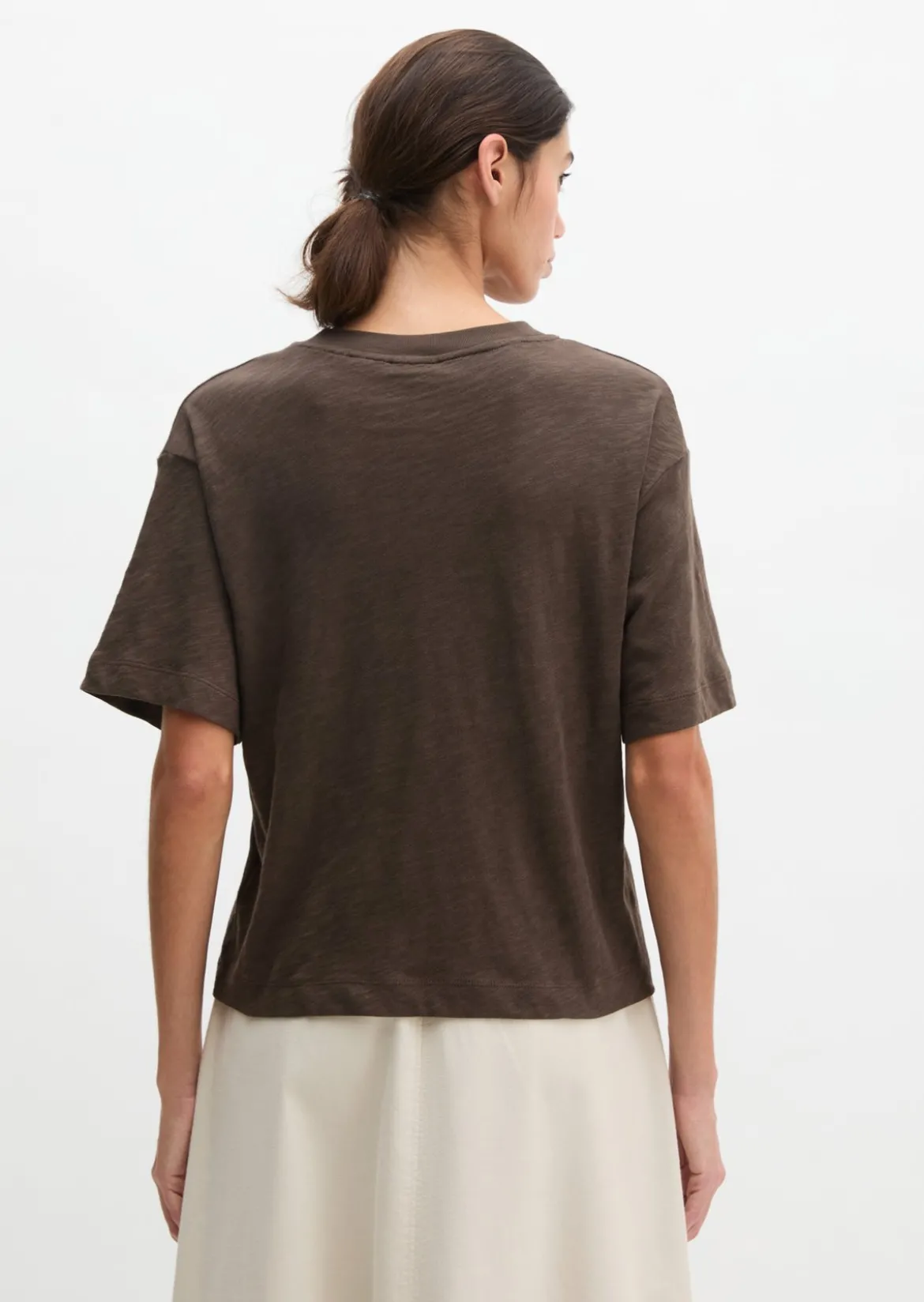 DfC T-Shirt regular aus Slub-Jersey