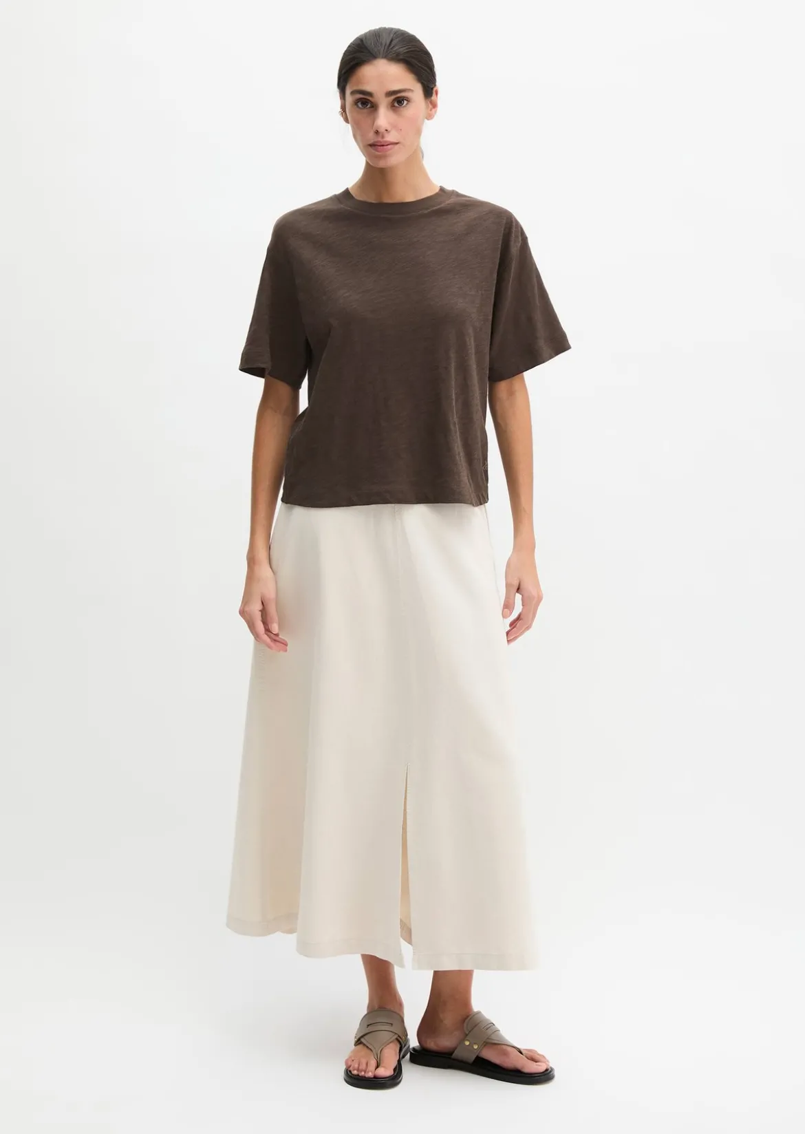 DfC T-Shirt regular aus Slub-Jersey