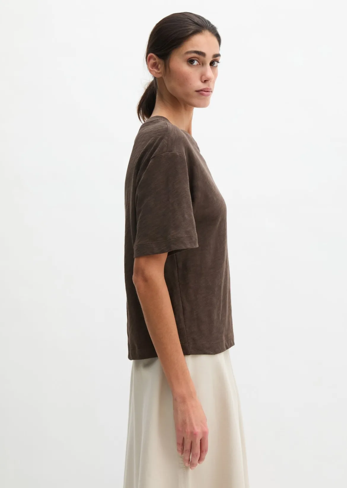 DfC T-Shirt regular aus Slub-Jersey