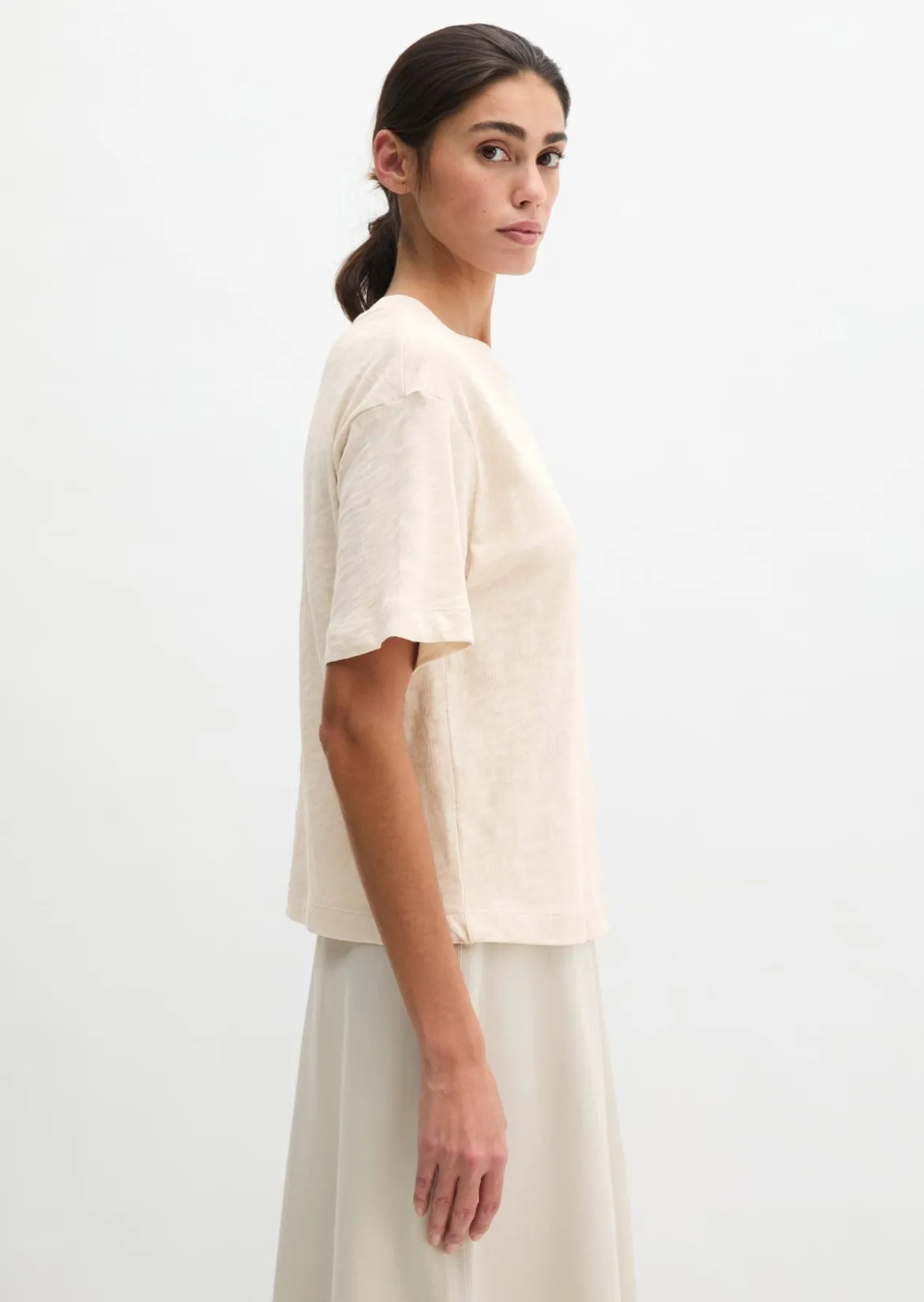 DfC T-Shirt regular aus Slub-Jersey