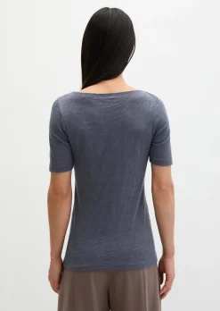 DfC T-Shirt regular aus softem Slub-Jersey