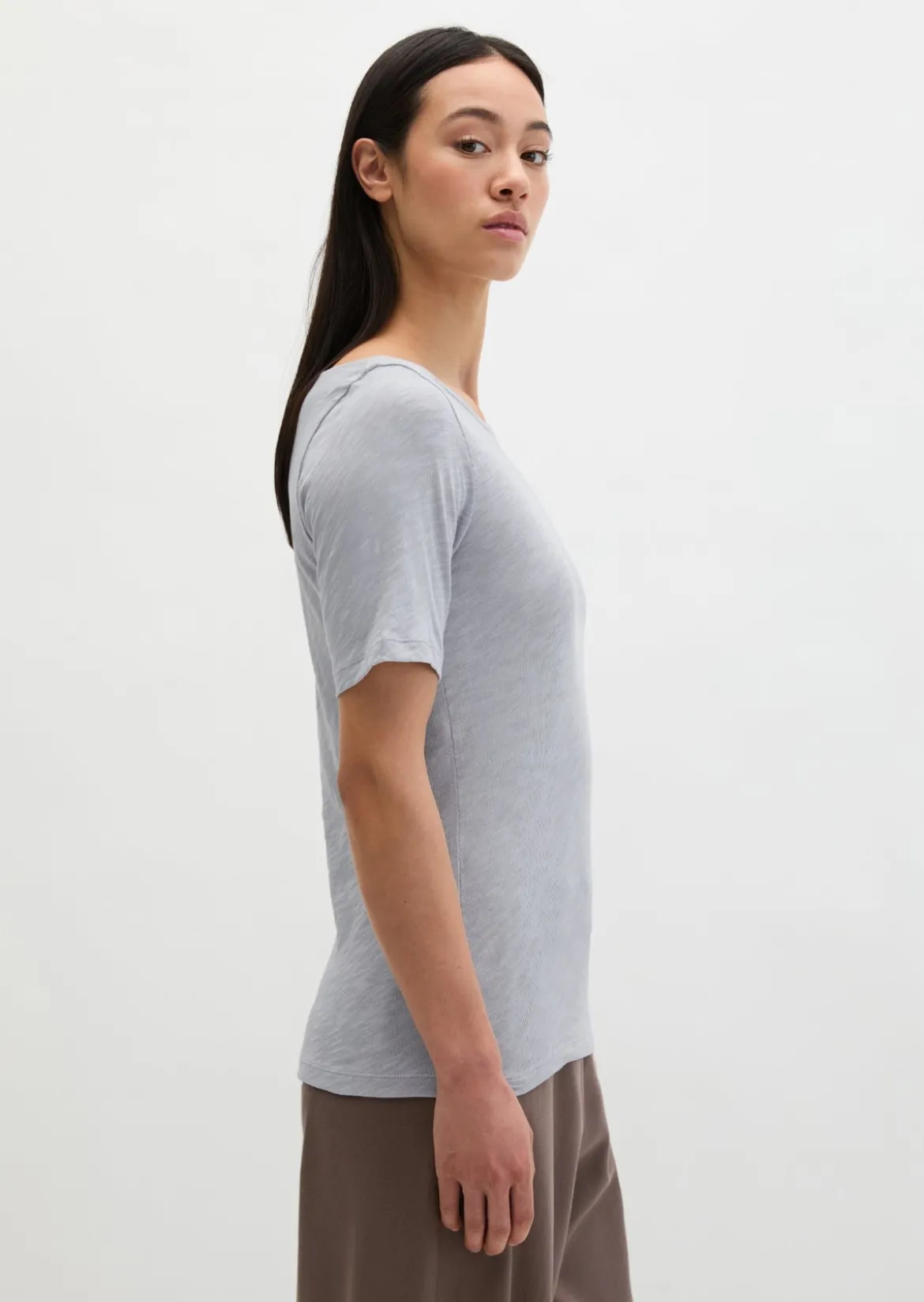 DfC T-Shirt regular aus softem Slub-Jersey