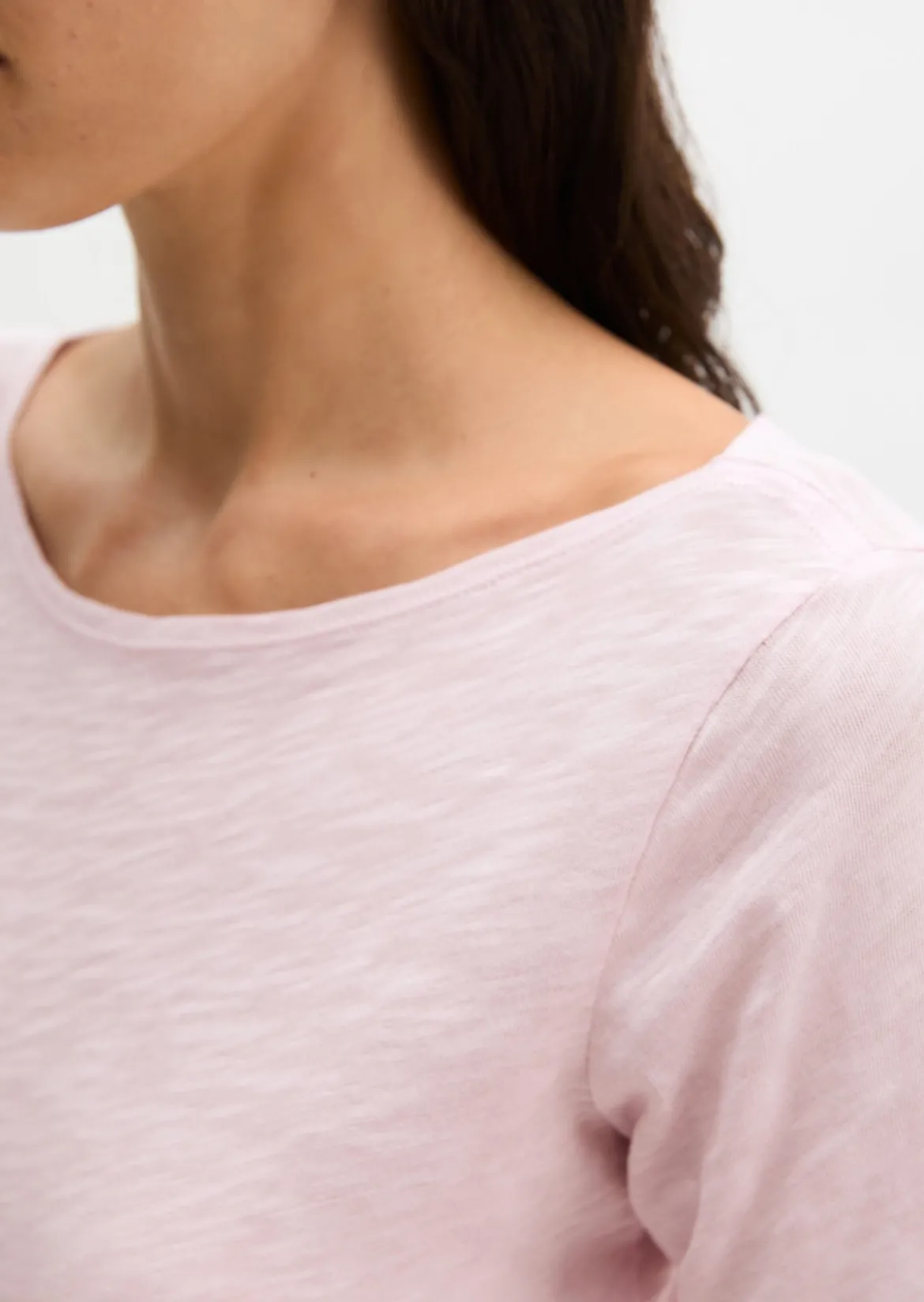 DfC T-Shirt regular aus softem Slub-Jersey