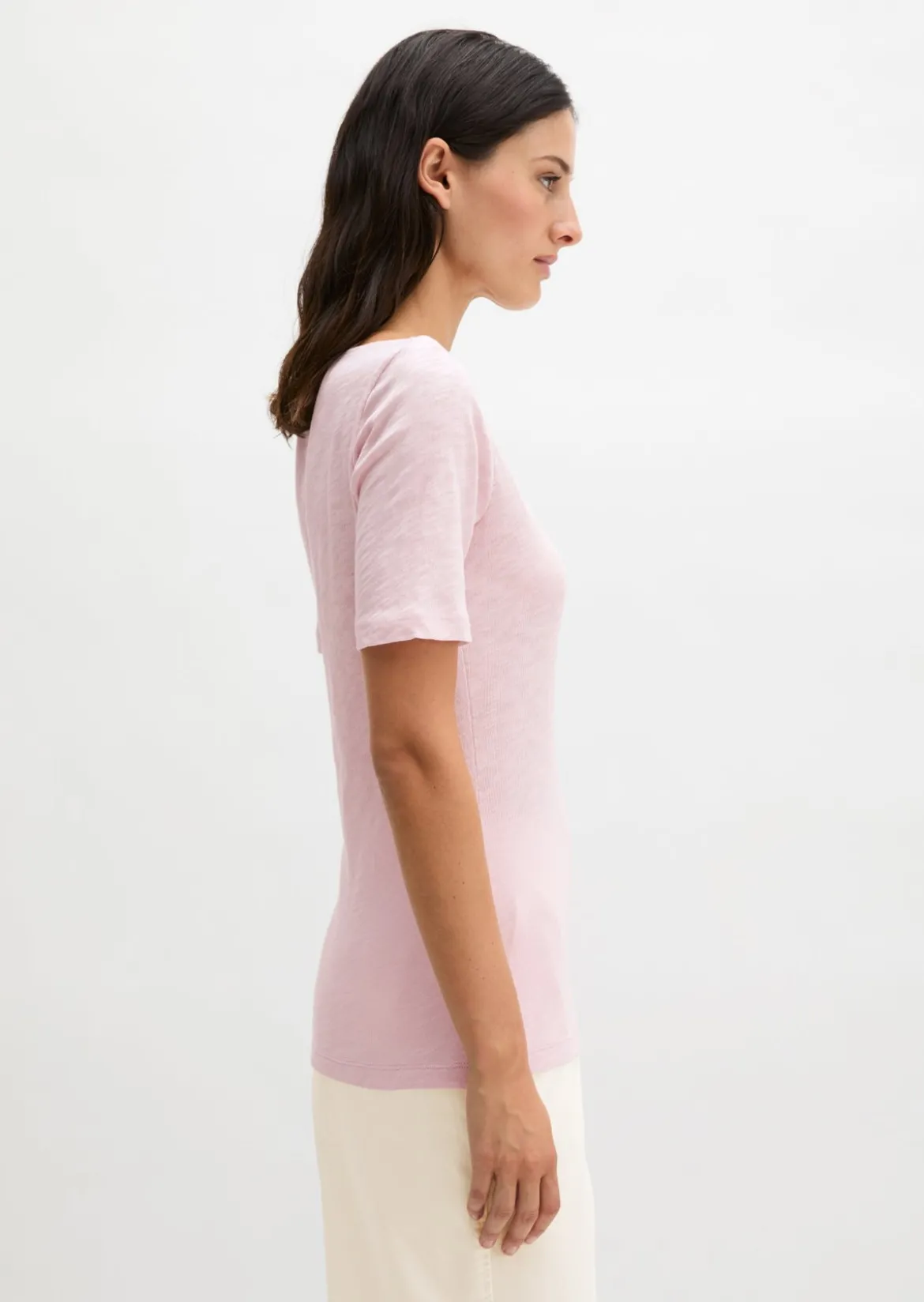 DfC T-Shirt regular aus softem Slub-Jersey