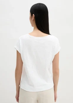 DfC T-Shirt regular aus weichem Baumwoll-Slub-Jersey