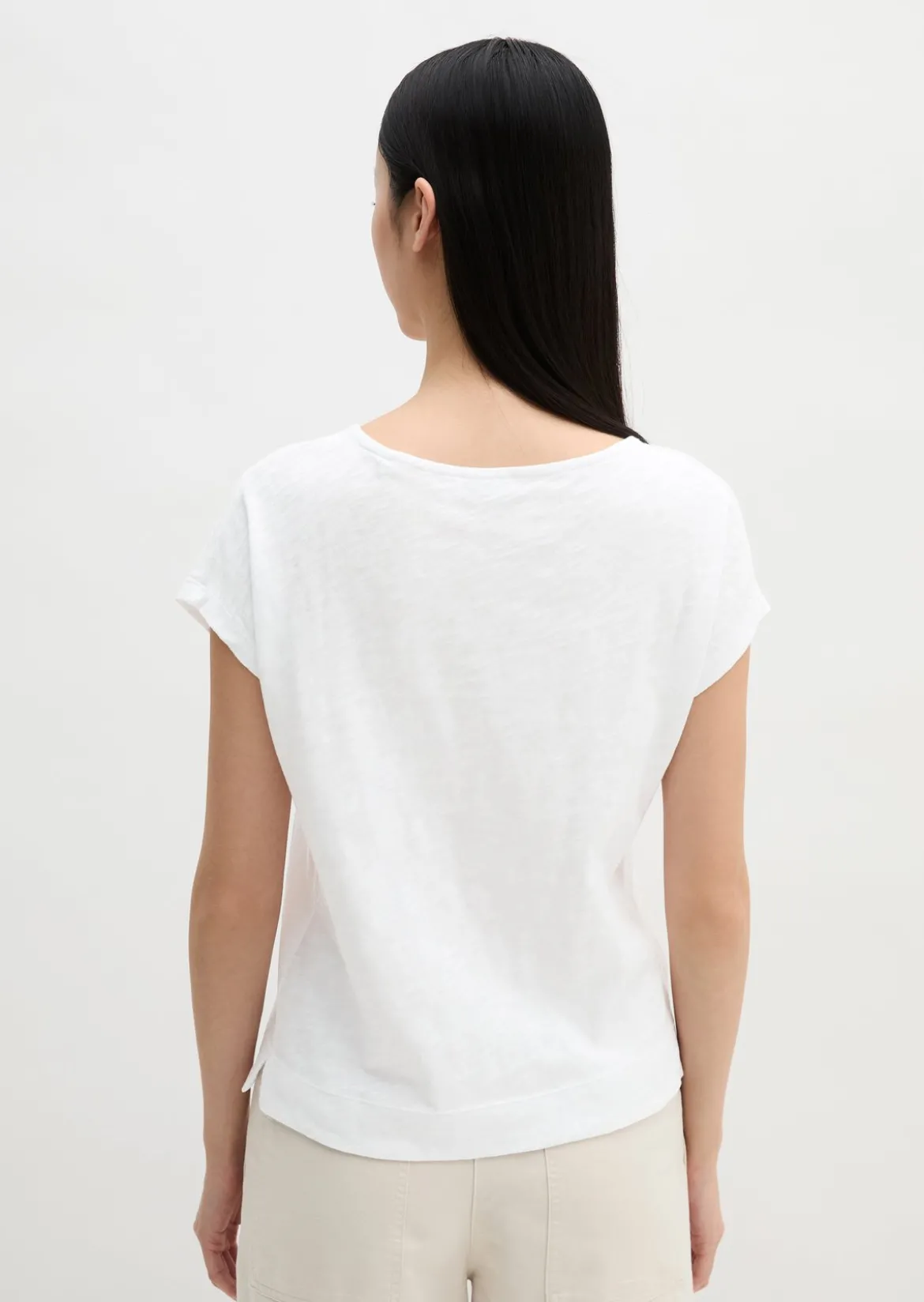 DfC T-Shirt regular aus weichem Baumwoll-Slub-Jersey