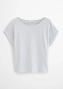 DfC T-Shirt regular aus weichem Baumwoll-Slub-Jersey