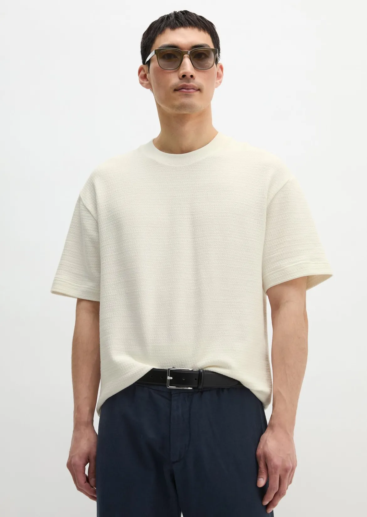 DfC T-Shirt relaxed mit feiner Struktur