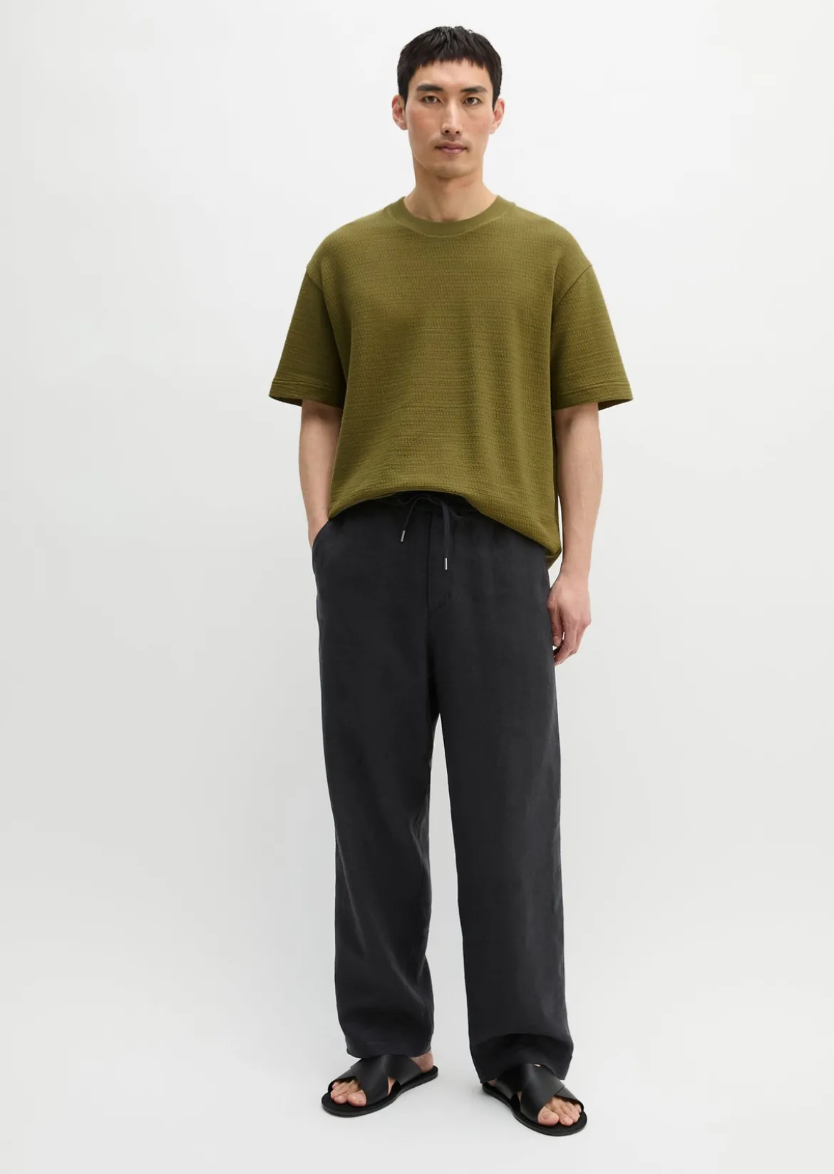 DfC T-Shirt relaxed mit feiner Struktur