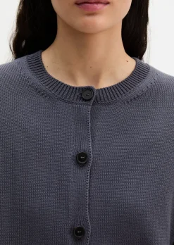 DfC V-Neck-Cardigan oversized aus Organic-Cotton-Garn