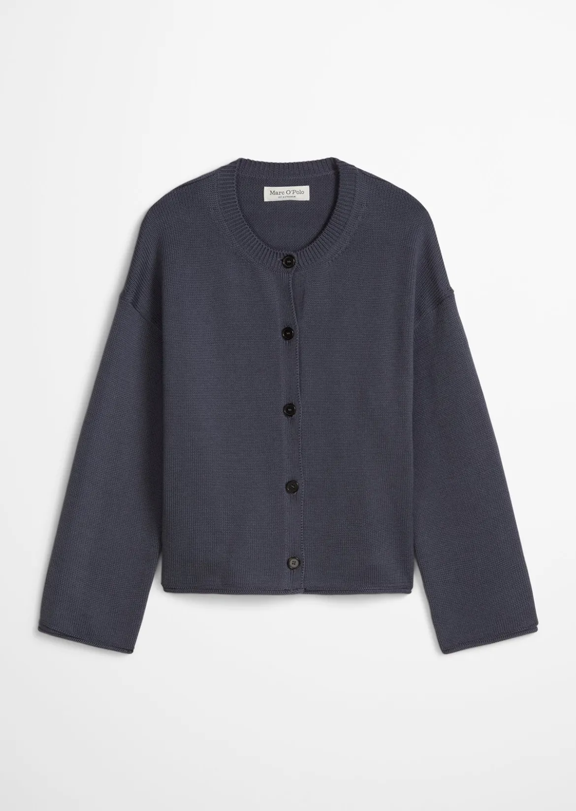 DfC V-Neck-Cardigan oversized aus Organic-Cotton-Garn