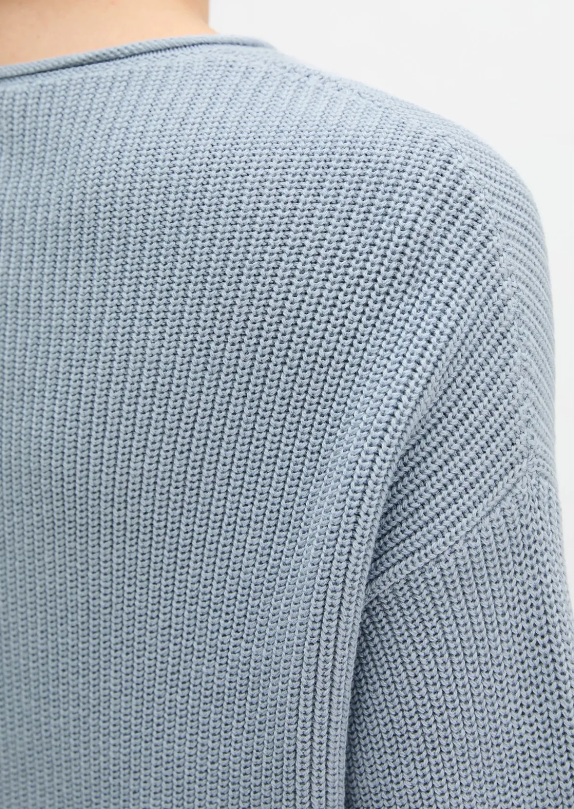 DfC-Strickpullover oversize aus Heavy-Weight-Organic-Cotton