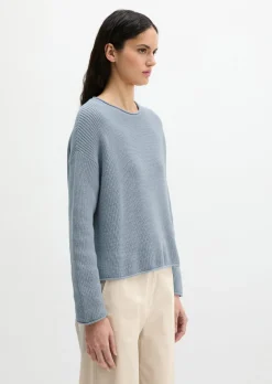 DfC-Strickpullover oversize aus Heavy-Weight-Organic-Cotton