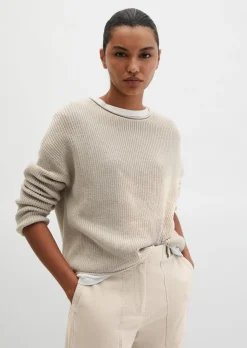 DfC-Strickpullover oversize aus Heavy-Weight-Organic-Cotton