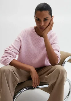 DfC-Strickpullover oversize aus Heavy-Weight-Organic-Cotton