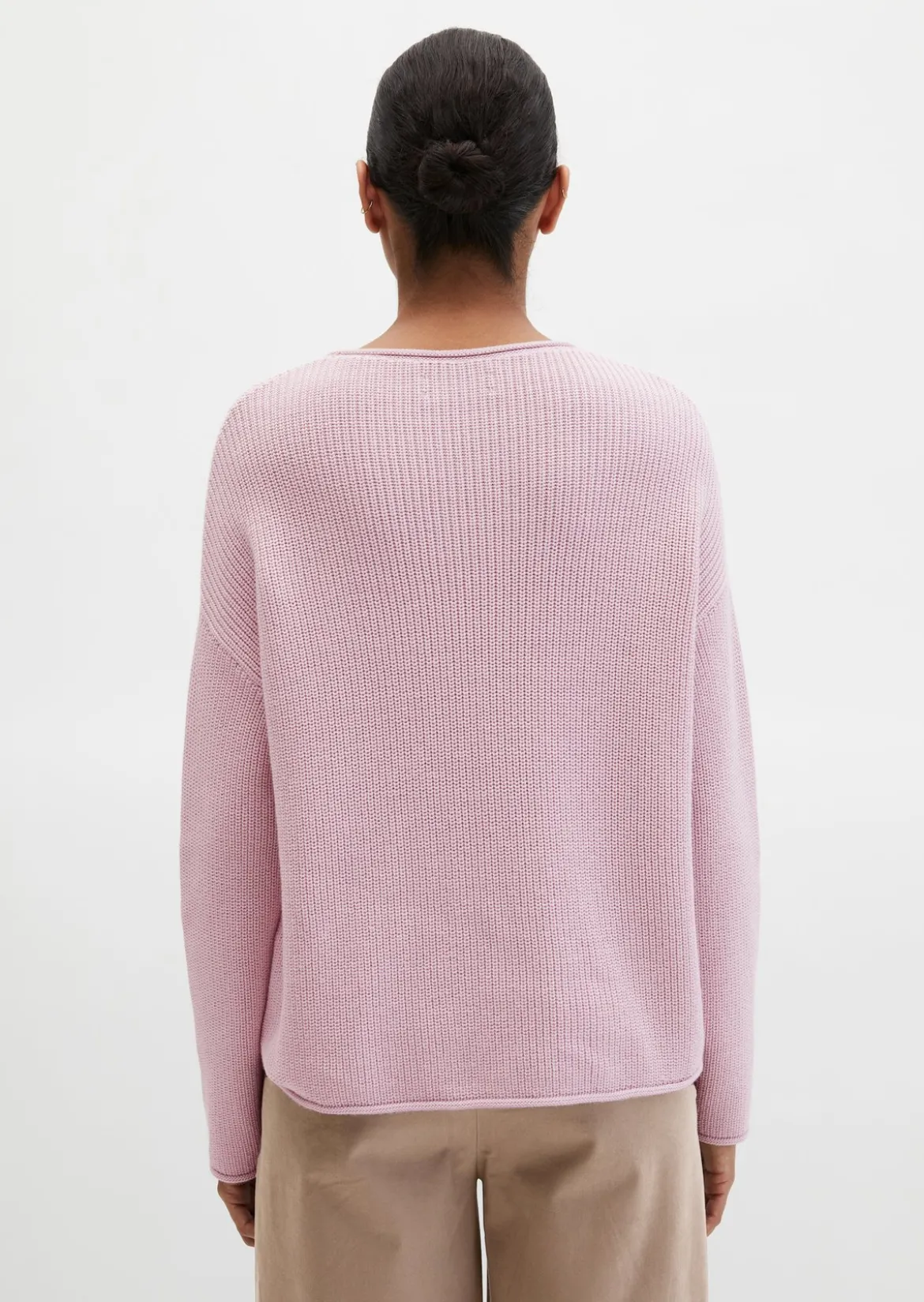DfC-Strickpullover oversize aus Heavy-Weight-Organic-Cotton