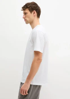 Doppelpack Rundhals-T-Shirts regular aus reiner Bio-Baumwolle