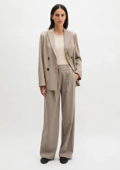 Doppelreiher Blazer slim aus Summer Wool