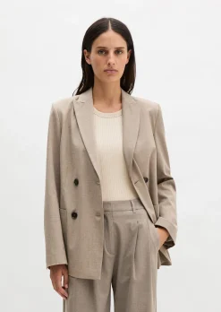 Doppelreiher Blazer slim aus Summer Wool