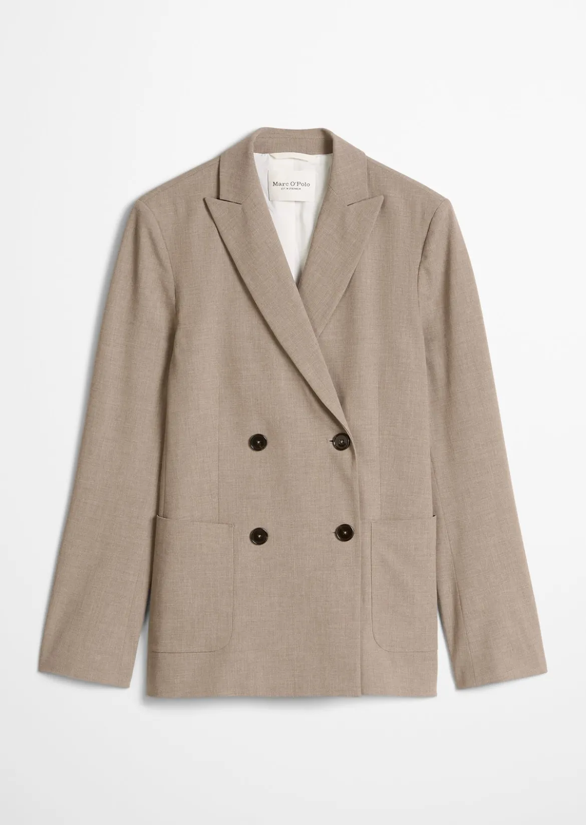 Doppelreiher Blazer slim aus Summer Wool
