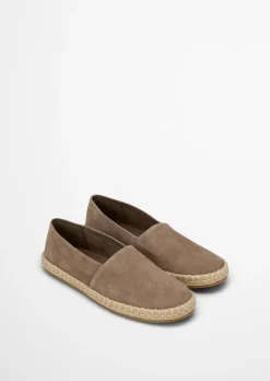 Espadrilles Model Jerry aus weichem Veloursleder
