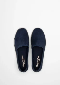 Espadrille-Sandale Model Gem aus edlem Velours-Ziegenleder