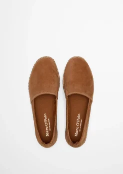 Espadrille-Sandale Model Gem aus edlem Velours-Ziegenleder