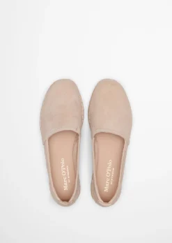 Espadrille-Sandale Model Gem aus edlem Velours-Ziegenleder