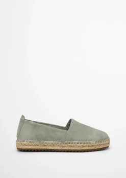 Espadrille-Sandale Model Gem aus edlem Velours-Ziegenleder