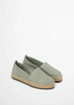 Espadrille-Sandale Model Gem aus edlem Velours-Ziegenleder