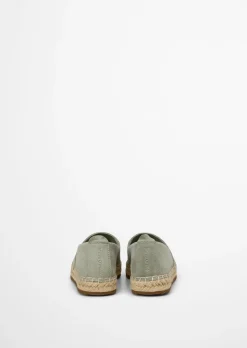 Espadrille-Sandale Model Gem aus edlem Velours-Ziegenleder