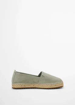 Espadrille-Sandale Model Gem aus edlem Velours-Ziegenleder