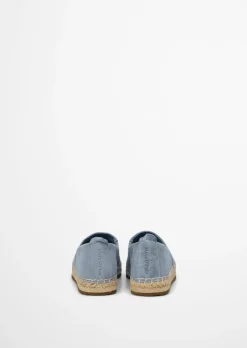 Espadrille-Sandale Model Gem aus edlem Velours-Ziegenleder
