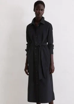 Feincord-Kleid regular aus softem Organic Cotton-Lyocell-Mix