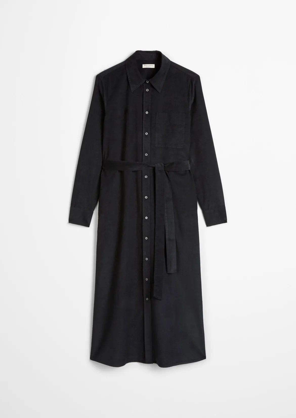 Feincord-Kleid regular aus softem Organic Cotton-Lyocell-Mix