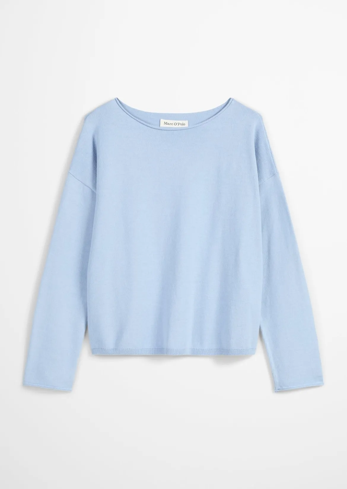 Feinstrickpullover loose aus reiner Bio-Baumwolle