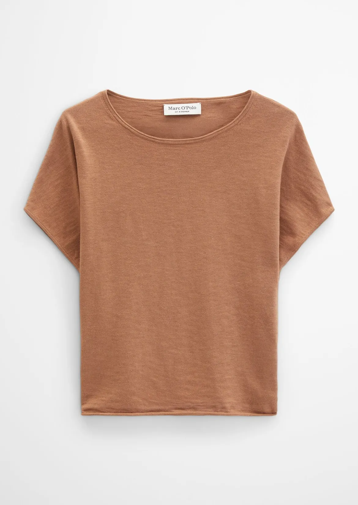 Feinstrick-Pullover loose mit überschnittener Schulter