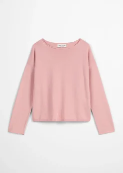 Feinstrickpullover loose aus reiner Bio-Baumwolle