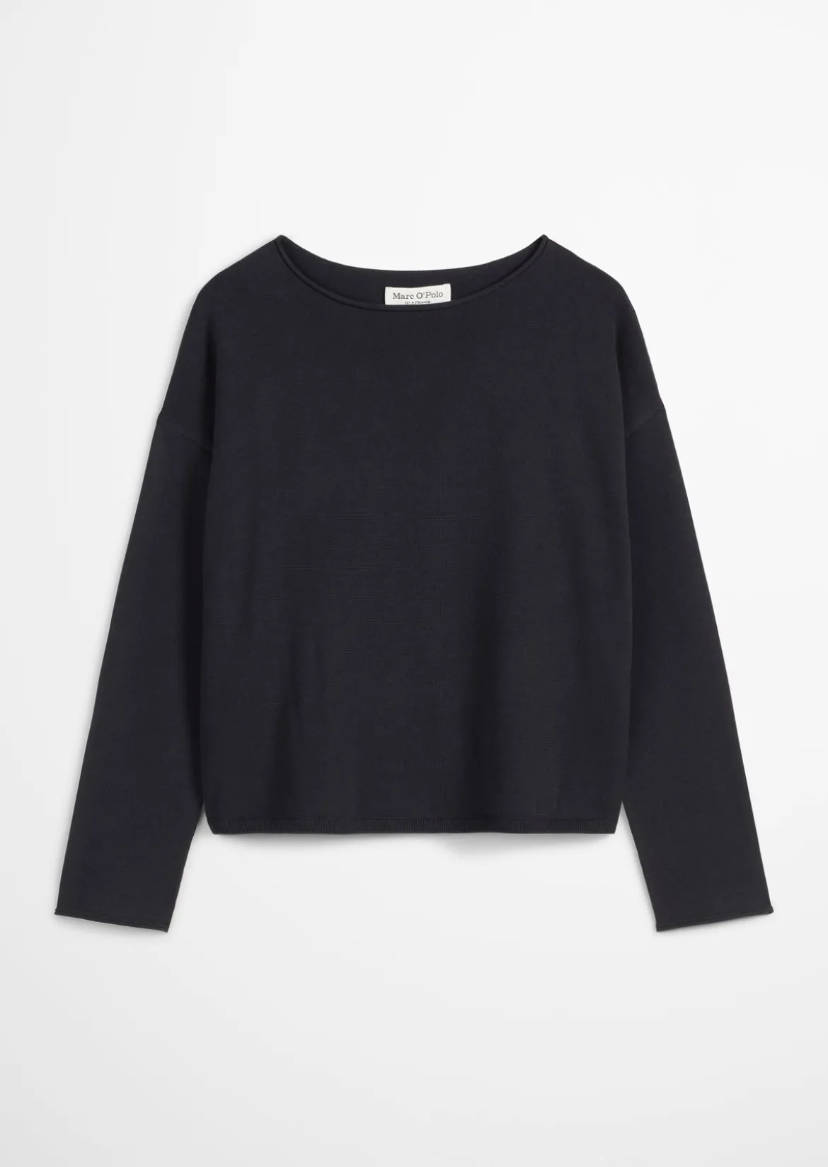 Feinstrickpullover loose aus reiner Bio-Baumwolle