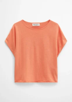 Feinstrick-Pullover loose mit überschnittener Schulter