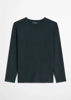 Feinstrick-Pullover regular aus zertifizierter Bio-Baumwolle