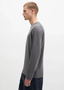 Feinstrick-Pullover regular aus zertifizierter Bio-Baumwolle