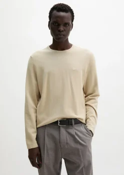 Feinstrick-Pullover regular aus zertifizierter Bio-Baumwolle