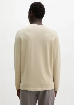Feinstrick-Pullover regular aus zertifizierter Bio-Baumwolle