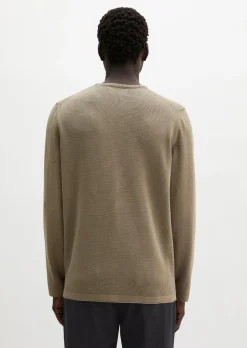Feinstrick-Pullover regular aus zertifizierter Bio-Baumwolle