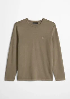 Feinstrick-Pullover regular aus zertifizierter Bio-Baumwolle