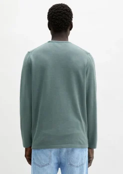 Feinstrick-Pullover regular aus zertifizierter Bio-Baumwolle